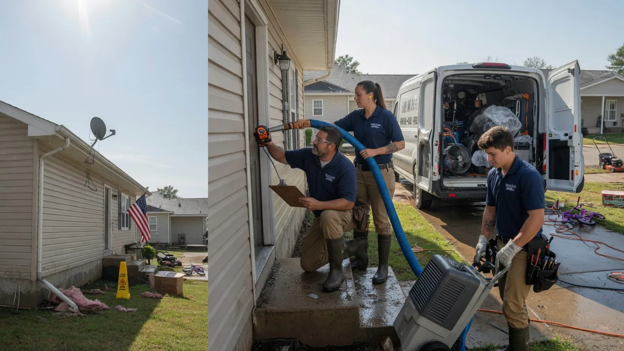 Ceiling Water Damage Restoration in Allensville, KY near me