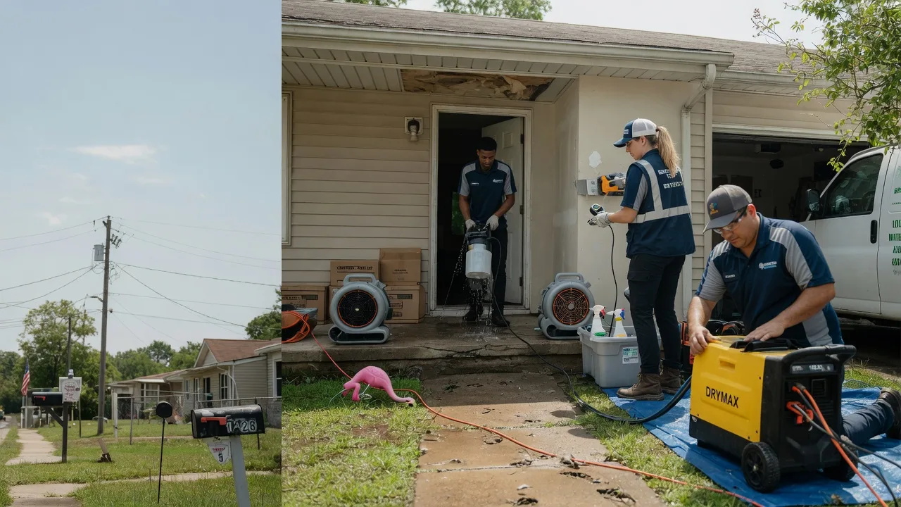 Storm Damage Water Removal in Allensville, KY near me